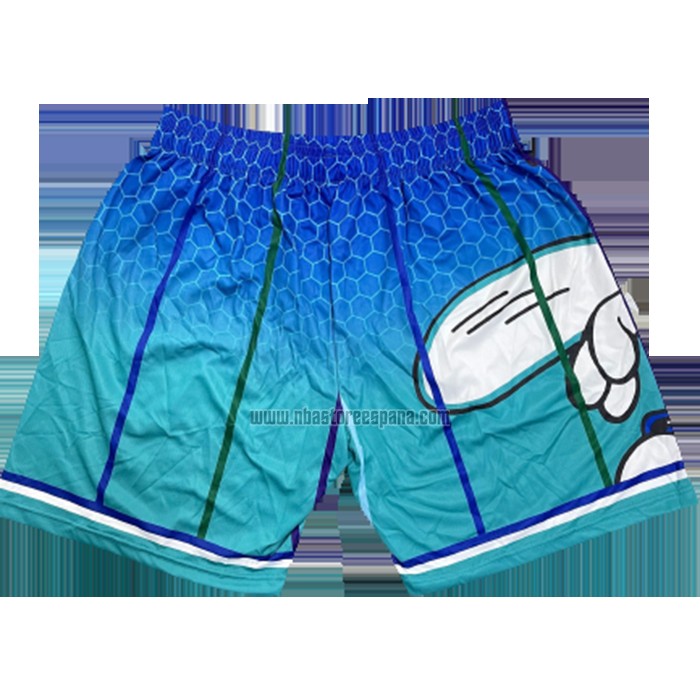 Pantalone Charlotte Hornets Mitchell & Ness Big Face Verde